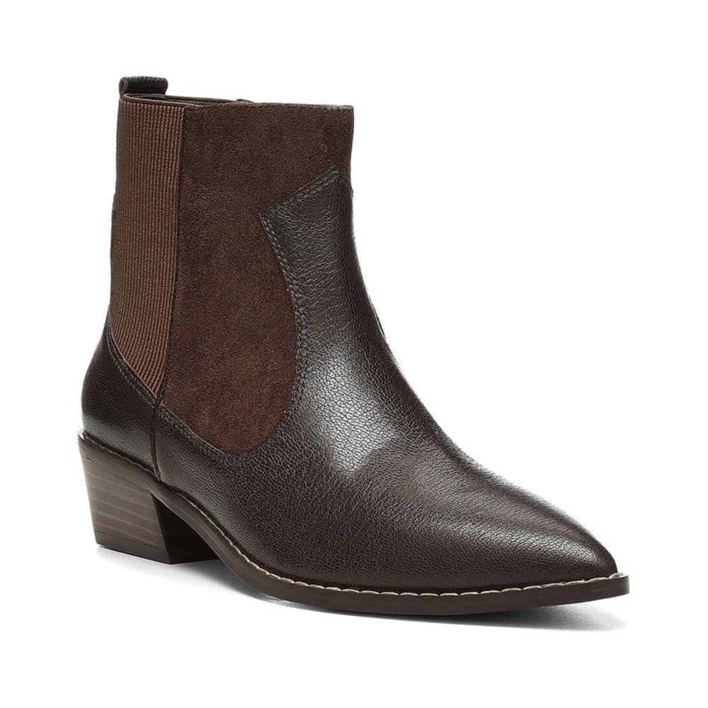 Donald J. Pliner Brown Ankle Boots